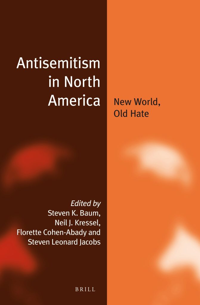 Antisemitism in North America: New World, Old Hate Book Cover